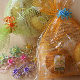 「クリスタルフラワーバッグ」～和歌山産フルーツを焼き込んだ焼き菓子5個入りプチギフト（ラッピング込み・)【父の日・プレゼント・お祝い・お礼】