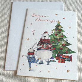 楽天市場 うさぎ クリスマスカードの通販