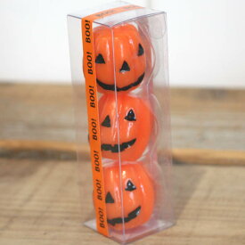 ハロウィンパンプキンキャンドル「Jack O' Lantern 3Psc.Pack」ジャックを飾ってハロウィンを楽しみましょう！
