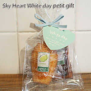 「スカイハート」ホワイトデー焼き菓子プチギフト(和歌山産柑橘マドレーヌと地酒レーズン入りフィナンシェ) 2025