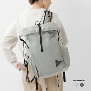and wander �A���h�����_�[ �_�C�j�[�} �y�� �o�b�N�p�b�N UL backpack with Dyneema(R) 574-5975208 ���j�Z�b�N�X 2026ss�V�� �t�āy�N�[�|���Ώہz