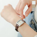 CASIO カシオ スクエアケースレザーベルト腕時計 ltp-v007l-rf レディース チープカシオ