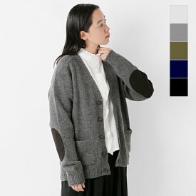 soglia ソリア エルボーパッチ付きカーディガン“LANDNOAH Cardigan” landnoah-cardigan-ms