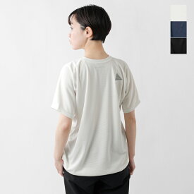 and wander アンドワンダー パワードライ ジャージー ショートスリーブ Tシャツ “power dry jersey SS T” 574-4164137-yo 2024ss新作 レディース【クーポン対象】