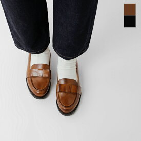 DIEGO BELLINI ディエゴベリーニ オールレザー リボン ローファー “BUFALO” d2733-bufalo 2025aw新作【サイズ交換初回無料】【クーポン対象】