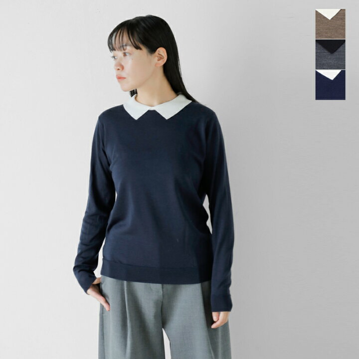 JOHN SMEDLEY エクストラファインメリノウール セーター - 長袖 