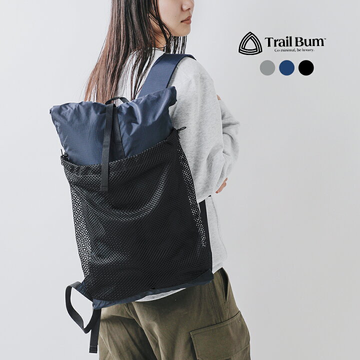 楽天市場】TRAIL BUM トレイルバム メッシュ ポケット 軽量 バック 
