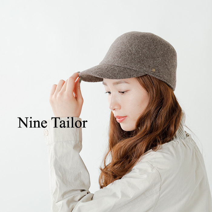 楽天市場】Nine Tailor ナインテイラー ウールバスクキャップ“Annua 