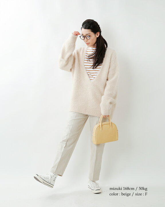 楽天市場】Shinzone シンゾーン アルパカシャギーVネックニットプル  