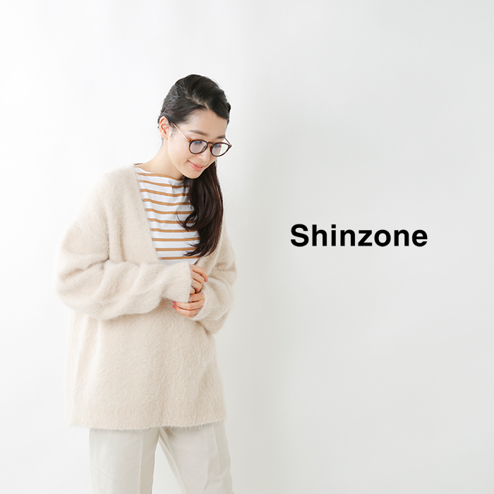 楽天市場】Shinzone シンゾーン アルパカシャギーVネックニットプル 