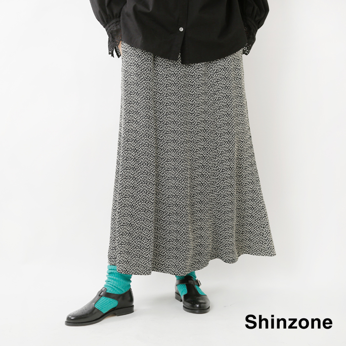 楽天市場】Shinzone シンゾーン フラワージャガード ギャザーロング 