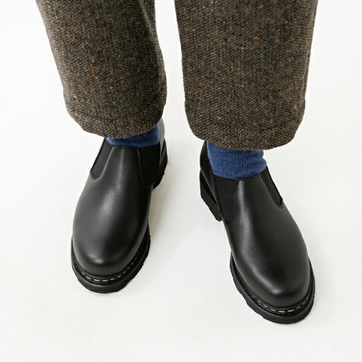 楽天市場】Paraboot パラブーツ レザーサイドゴアスリッポン“NANO 