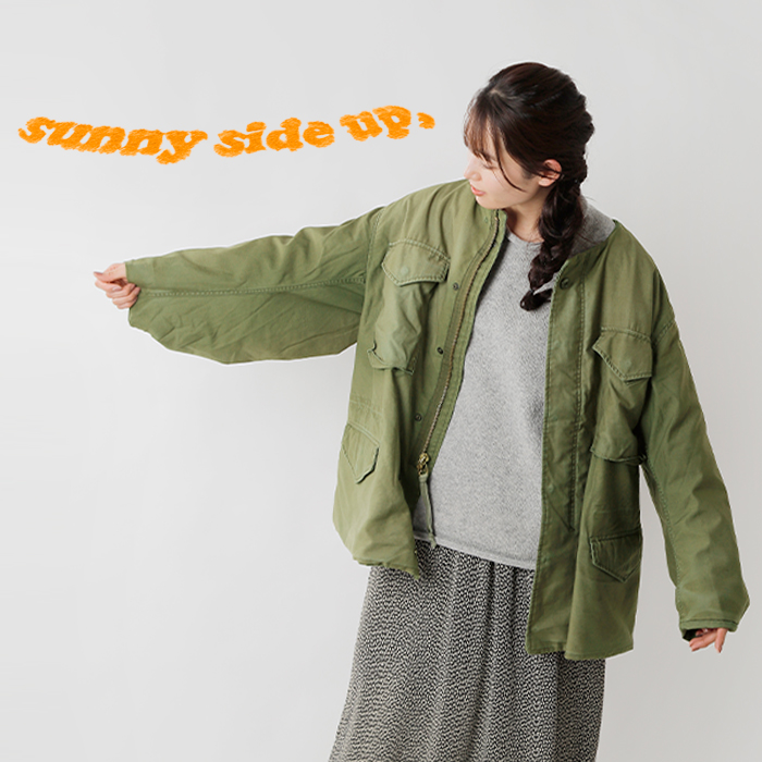 Sunny Side Up サニーサイドアップ リメイクM-65ミリタリージャケット sr-182-008-mn レディース |  aranciato（アランチェート）