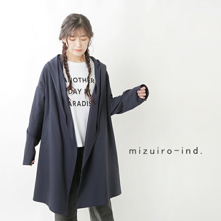 楽天市場】mizuiro ind ミズイロインド ドレープカーディガン 3 