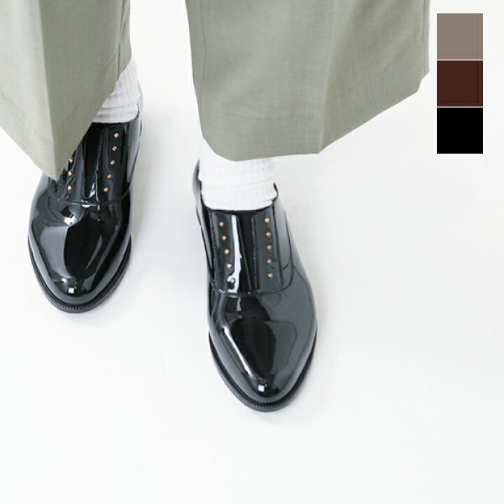【公式】 TEMPERATE テンパレイト レインシューズ レディース WEIN ヴァイン スリッポン フリンジ スタッズ マニッシュ ブラック 黒 PVC オックスフォード 晴雨兼用 高級感 通勤 通学 お洒落