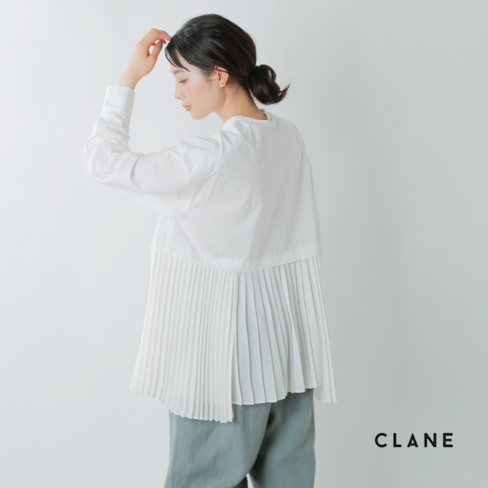 楽天市場】CLANE(クラネ)ミックスプレートレイヤーシャツ 10108-3052 