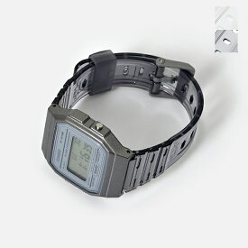 【クーポン対象】CASIO カシオ スタンダード クリアラバーベルト デジタル腕時計 f-91ws-tr レディース