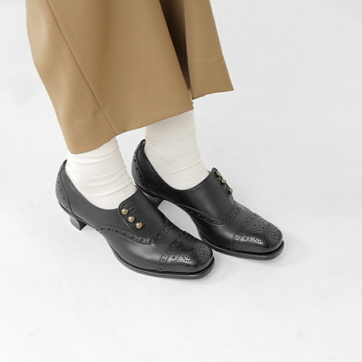 楽天市場】plus by chausser プリュスバイショセ カウレザー ボタン 