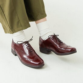 TRAVEL SHOES by chausser トラベルシューズバイショセ ウィングチップ レザー マニッシュ シューズ tr-004-21000-fn レディース【サイズ交換初回無料】