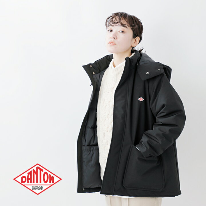 楽天市場】DANTON ダントン タッサー ダウン フーデッド ジップ 