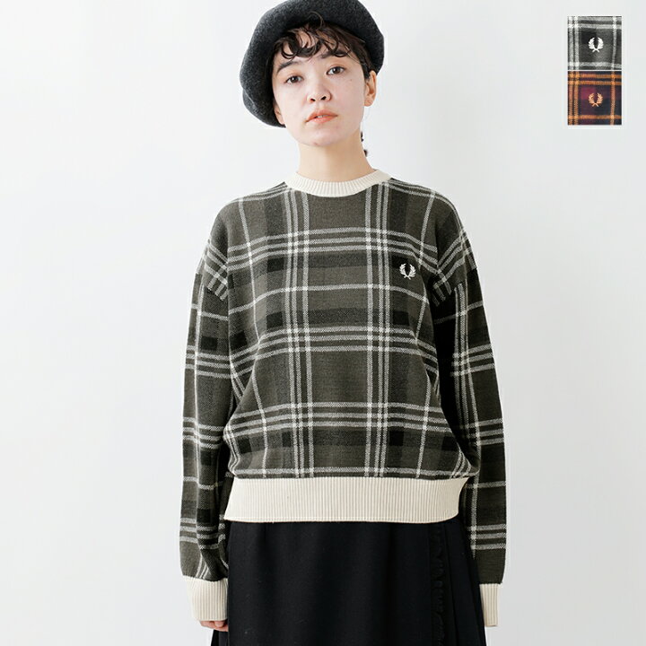 楽天市場】FRED PERRY フレッド ペリー タータンチェック ジャガード 