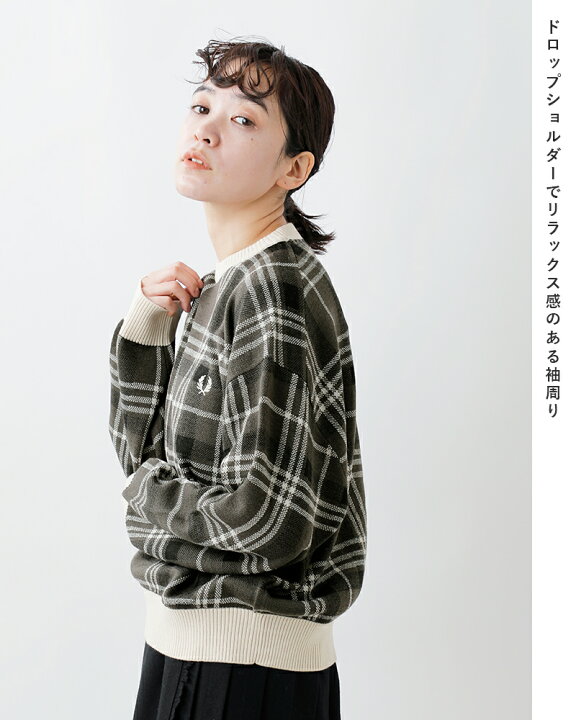 楽天市場】FRED PERRY フレッド ペリー タータンチェック ジャガード 