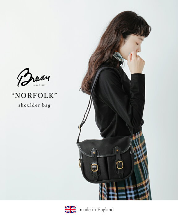 楽天市場】Brady ブレディ ツイル プリーツ ポケット ショルダーバッグ  
