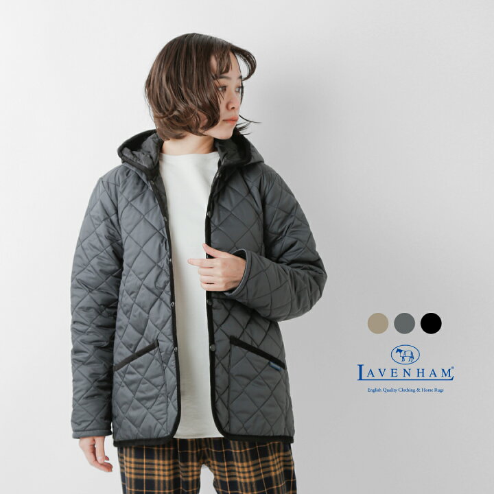 楽天市場】LAVENHAM ラベンハム フード付き クレイドン キルティング 