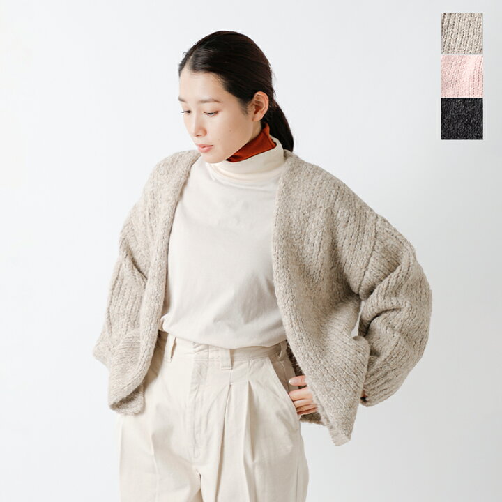 楽天市場】Le Glazik ルグラジック ブラッシュド アルパカ Vネック  