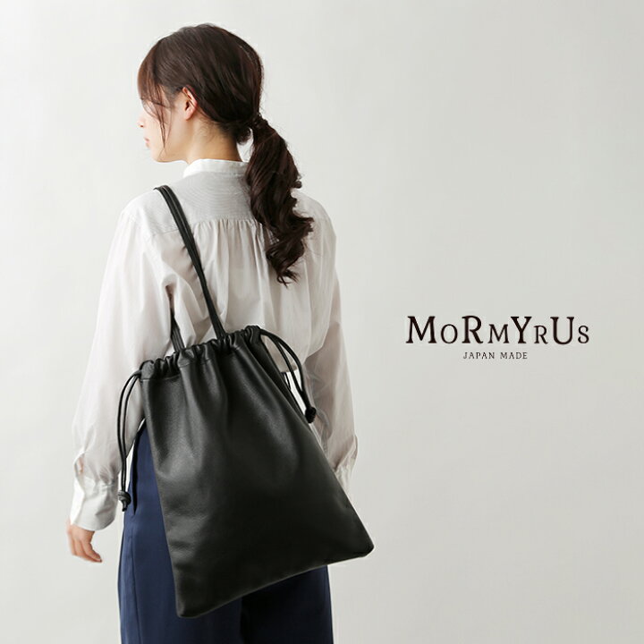 楽天市場】mormyrus モルミルス レザー 巾着 トートバッグ m-156-yo 