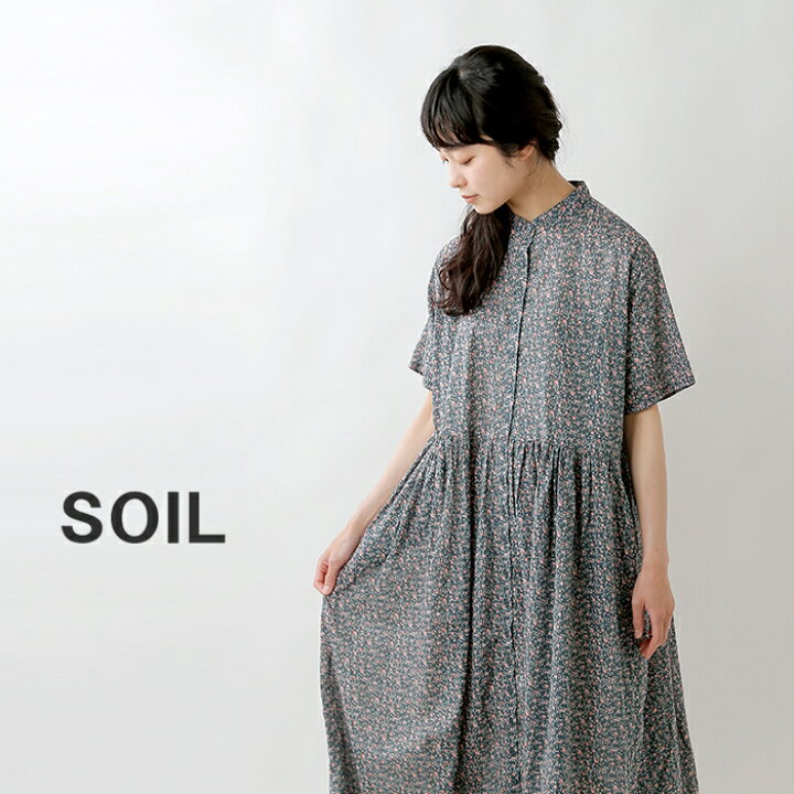 楽天市場】SOIL ソイル コットン ボイル スモール フラワー プリント  