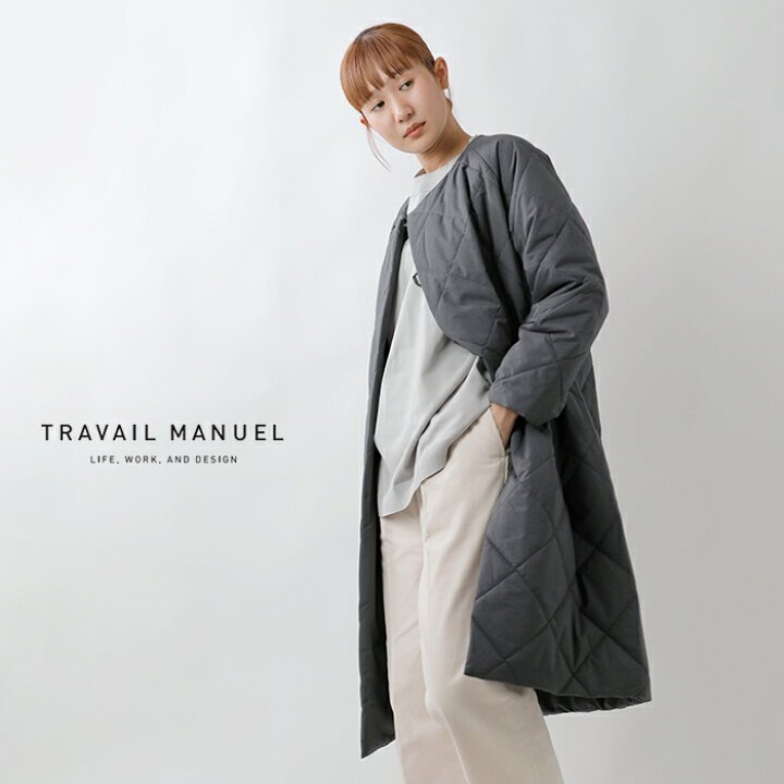 楽天市場】TRAVAIL MANUEL トラバイユマニュアル キルティング 