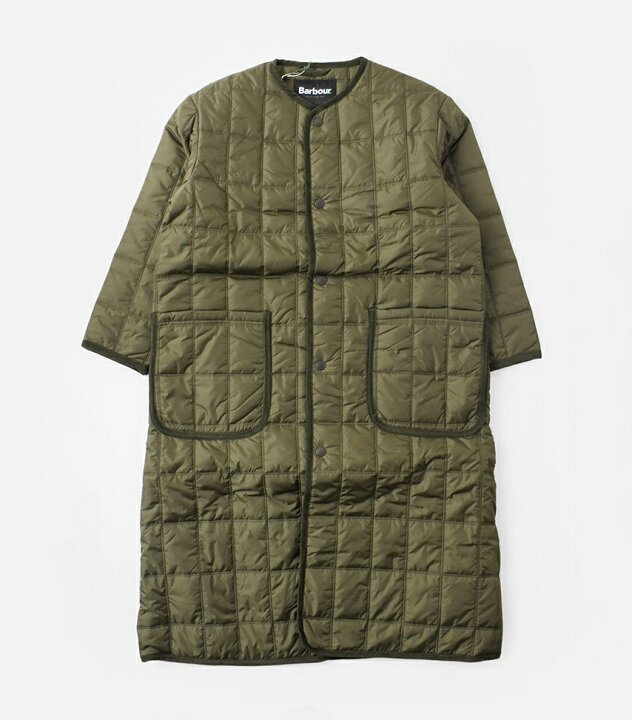 楽天市場】Barbour バブアー キルティング ラウンドカラー ロング  