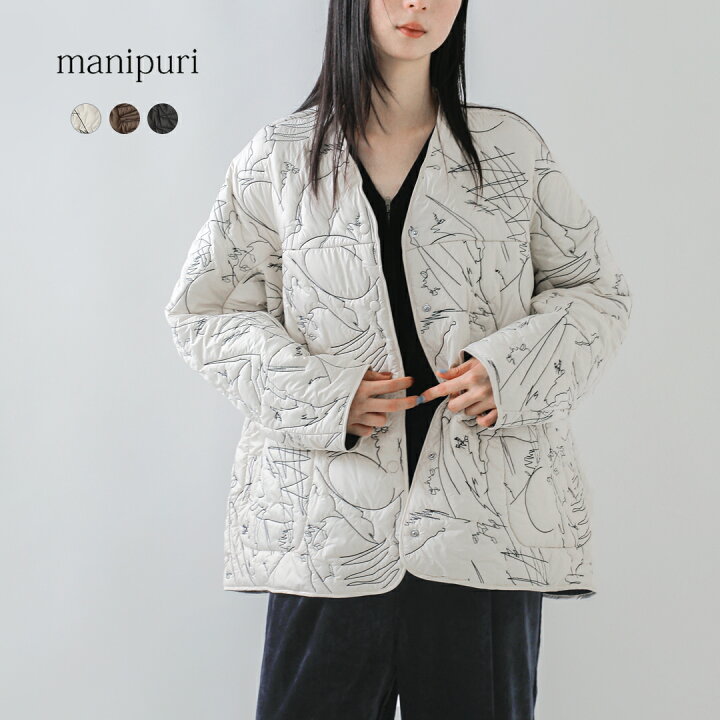 楽天市場】manipuri マニプリ キルティング ジャケット quilting 