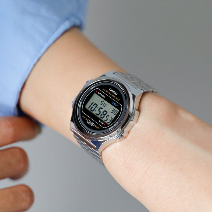 楽天市場】CASIO カシオ スタンダード ラウンド デジタル 腕時計 