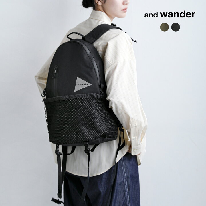 楽天市場】and wander アンドワンダー PE/CO 20L デイパック “PE/CO 