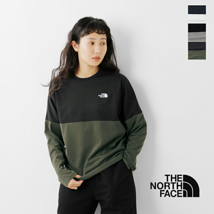 楽天市場】THE NORTH FACE ノースフェイス ロングスリーブ バイカラー 