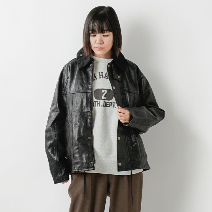楽天市場】Yoused ユーズド レザー ドライバーズ ジャケット 24aw01-kk  