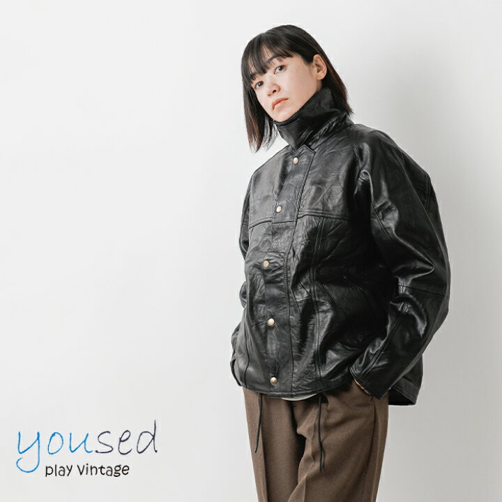 楽天市場】Yoused ユーズド レザー ドライバーズ ジャケット 24aw01-kk 