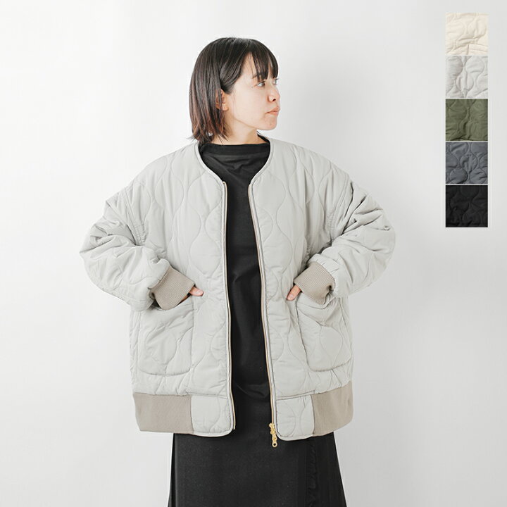 楽天市場】siro de labonte シロ デ ラボンテ キルティング MA-1 ノー 