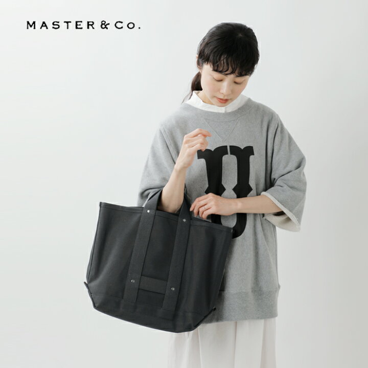 楽天市場】MASTER&Co. マスターアンドコー コットン トートバッグ 