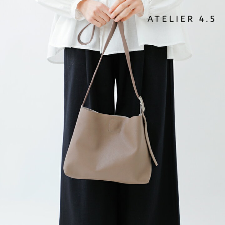 楽天市場】ATELIER 4.5 アトリエ4.5 ゴートレザー ワンタッチ 