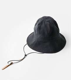 ナインテイラー Nine Tailor ベルギーリネン ハット 帽子 “Canna Hat” n-1074-mn 2024ss新作 レディース