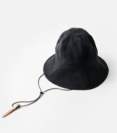 ナインテイラー Nine Tailor ベルギーリネン ハット 帽子 “Canna Hat” n-1074-mn 2024ss新作 レディース