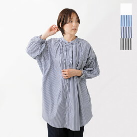 universal tissu ユニヴァーサルティシュ フレンチリネン / コットン トリプル シャーリング ブラウス ut241bl046 レディース【☆】