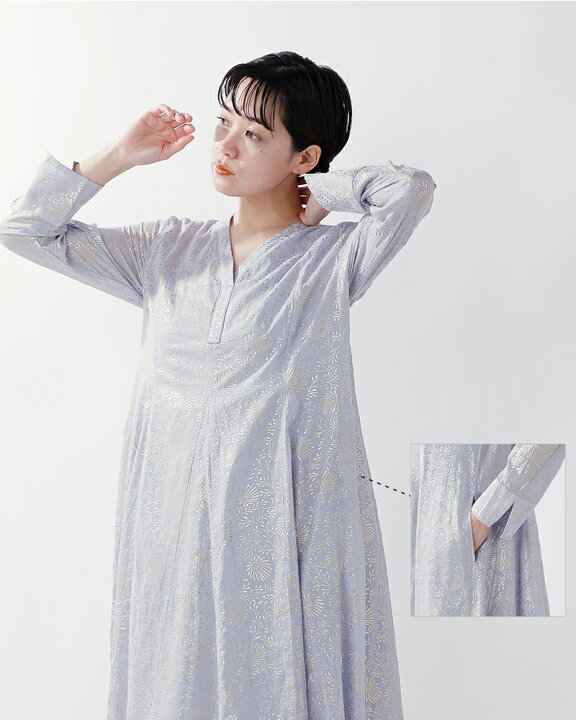 楽天市場】ne Quittez pas ヌキテパ コットンボイル ホイル フラワー  