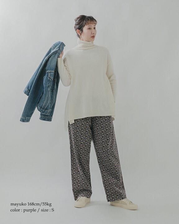 楽天市場】chimala チマラ コーデュロイ ボタニカル プリント ドロー  