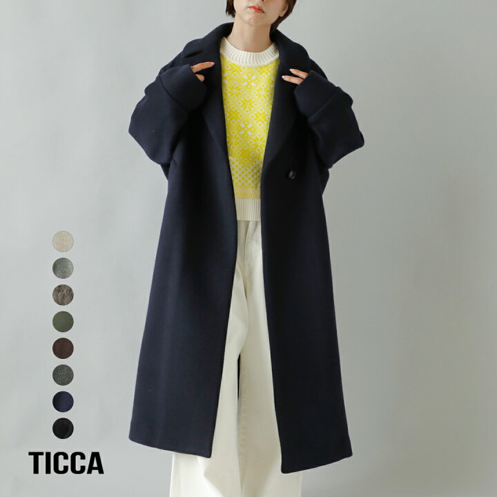 楽天市場】ティッカ TICCA ウール ロング テントコート tbfa-205 