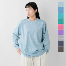 セール【30%OFF】TOWN CRAFT タウンクラフト コットン 90s ピグメント ロングスリーブ Tシャツ tc25f019 レディース【3こ1】