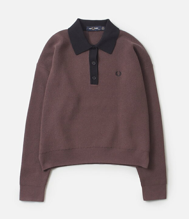 楽天市場】FRED PERRY フレッド ペリー ローゲージ ニット ポロ シャツ 